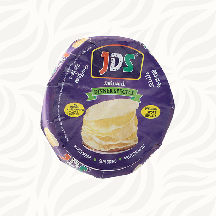 JDS APPALAM - DINNER SPECIAL (4 Inch) 100g - Image 3