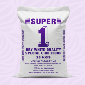 JDS-SUPER-ONE-DRY-WHITE-QUALITY-SPECIAL-ORID-FLOUR-26kg