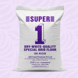 JDS-SUPER-ONE-DRY-WHITE-QUALITY-SPECIAL-ORID-FLOUR-50kg