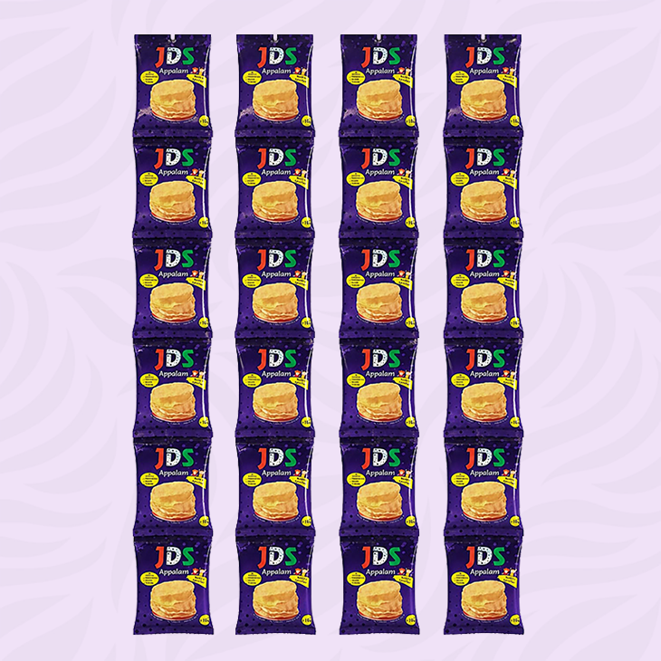 JDS APPALAM Kutties Special (3 Inch) 20gm (Buy 10 Get 4 Free) - Image 4