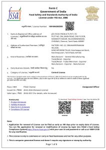 FSSAI Certification